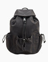 Black Fabric Urban Backpack