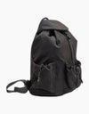 Black Fabric Urban Backpack