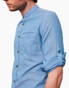 Stand Collar Shirt