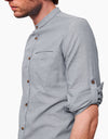 Stand Collar Shirt