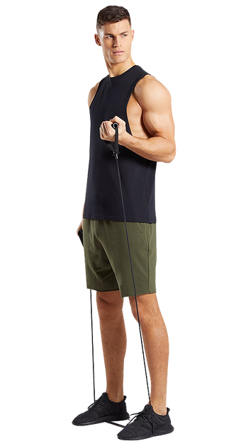 T-shirt with large slits