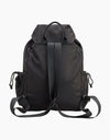 Black Fabric Urban Backpack